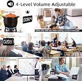 XREXS Rechargeable Kitchen Timer Digital LED Display Adjustable Brightness view 4