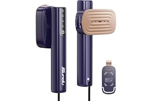 SUNDU Steamer for Clothes,1200W Powerful Portable Steamer Iron,15s Fast Heat-up,100ml Tank,20 Min Continuous Steam, Wrinkle Remover for Travel, Home, Office(Blue)