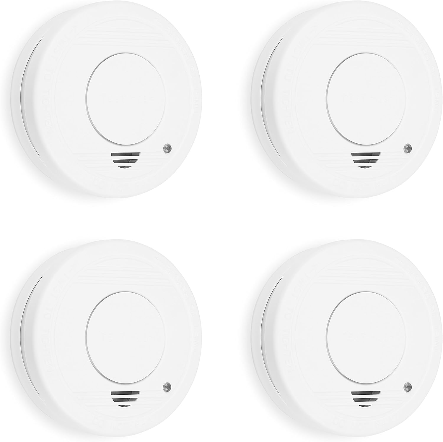 Smartwares FSM-11514 - Smoke Detectors - Optical Sensors - 10 Year Life - Replaceable 5 Year Battery - Test Button - 85 dB - FSM-11514