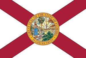 Toland Home Garden Florida State Flag 28 x 40 Inch Decorative USA House Flag