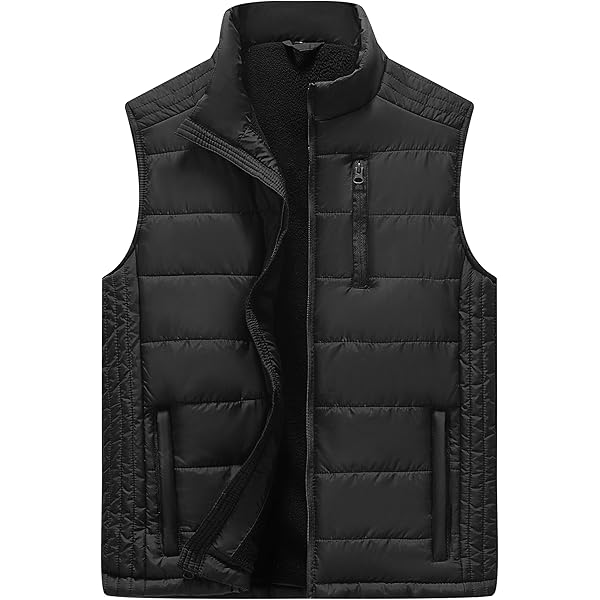 Men's Vest Ultra Loft Lightweight Winter Padded Gilet Heavy Duty