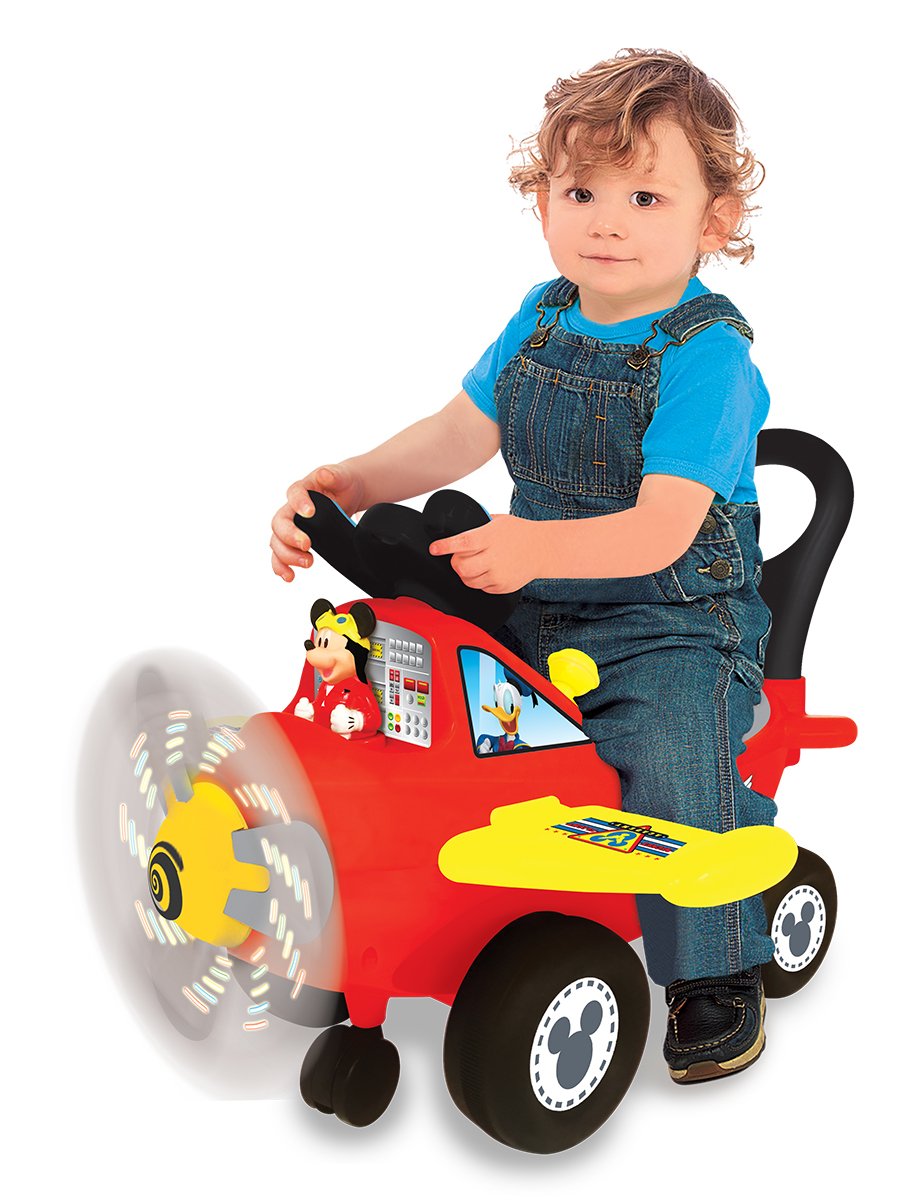 kiddieland mickey mouse 4 in 1 ride on