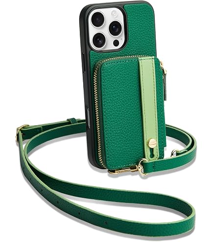Amazon.com: ZVE for iPhone 16 Pro Max Wallet Case, Zipper