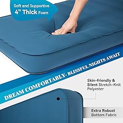 Hikenture 4 INCH Thick Self Inflating Sleeping Pad