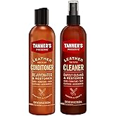 Tanner's Preserve Leather Cleaner & Conditioner Duo Pack, Cleans, Rejuvinates & Restores Finished Leather, Use for Cars, Furniture & More, 2X 8 Fl Oz