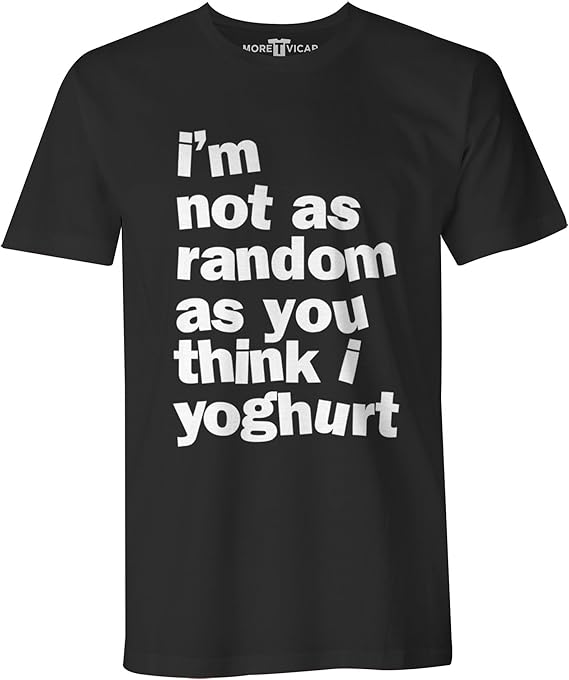Random Mens Slogan T Shirt Amazon.co.uk Clothing