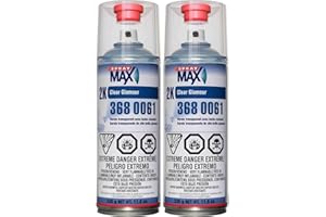 Spray max USC 2k High Gloss Clearcoat Aerosol (2 PACK)