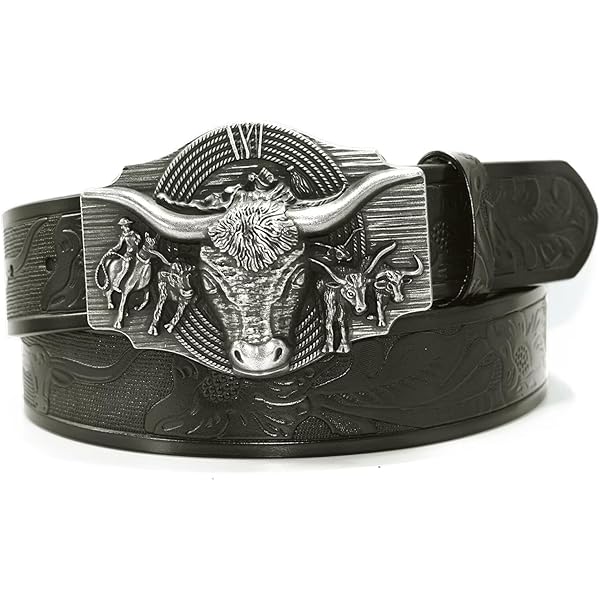 Real Full Grain Harness Cow Leather Belt for Men 38mm Width