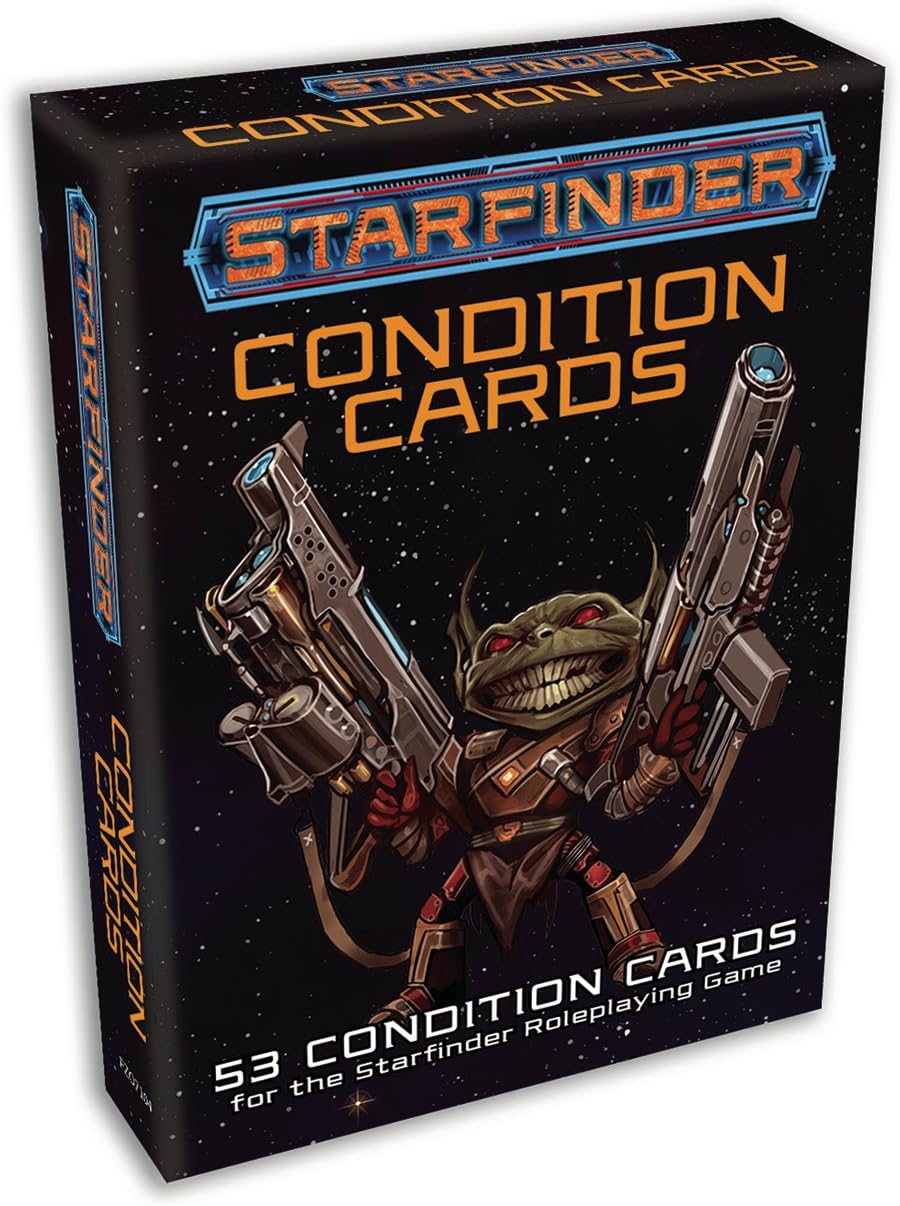 Starfinder PZO7104 Condition Cards, Multicolor