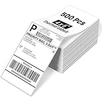 Return Mailing Labels Mailing Shipping Labels Half Sheet Self Adhesive 8.5x5.5 1x2 5/8 3 1 Address Labels Free Shipping