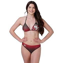 FOCO San Francisco 49ers NFL Womens Gradient Big