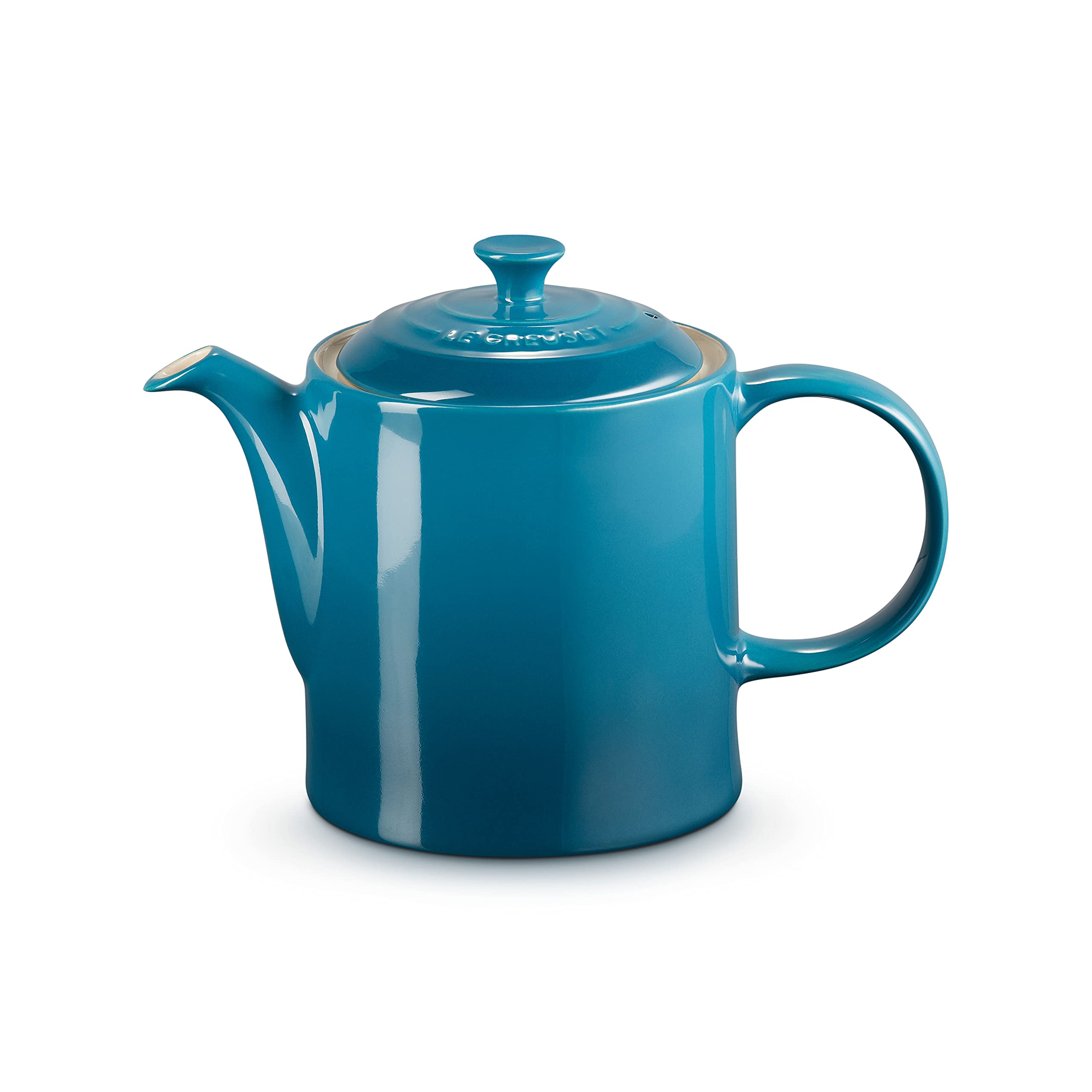 Le Creuset Grand Teapot, Stoneware, 1.3 litres, Serves 4 Cups, Deep Teal, 70703136420000