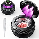Ultrasonic Retainer Cleaner, 45kHZ Ultrasonic Jewelry Cleaner with 4 Timing Cleaning Modes, 200ML Portable Retainer Cleaner M
