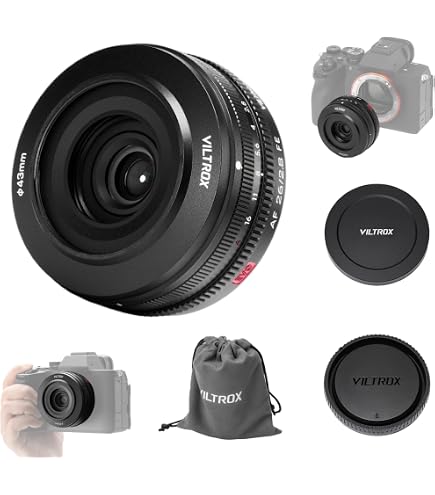 Amazon.com : Viltrox AF 35mm f/1.8 STM Lens for Sony E | f/1.8