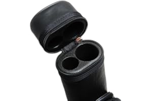 HAN'S DELTA 1x1 Hard Oval Pool Cue Billiard Stick Carrying Case, (Several Colors Available)