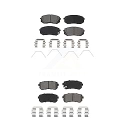 SIM Front Rear Semi-Metallic Brake Pads Kit