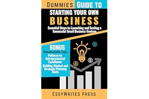 Dummies Guide to Starting Your Own Business: Essential Steps to Launching and Scaling a Successful Small Business Venture