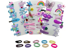 UPALUPA 52PCS Hair Clips for Girls Cute Candy Hair Barrettes and Accessories for Little Girls Teen Women