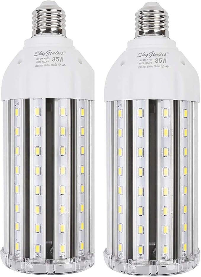 35W Super Bright LED Corn Light Bulb for Garage, E26 High