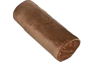 SEWACC Velvet Neck Roll Pillow Cover Cylindrical Bolster Pillowcase 15x15x40cm Soft Decorative Cushion