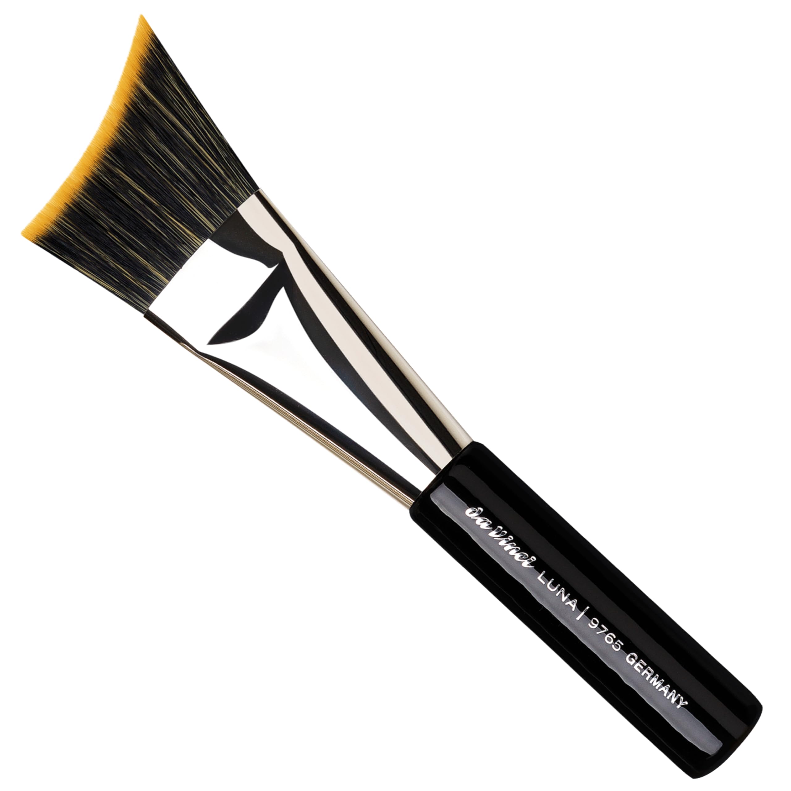 da Vinci CONTOUR BRUSH angled, curved/adjusts itself to the natural face shape/for powder, liquid and creamy make-up products