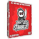 Don't Get Stabbed!: The Party Game Where You Get to Kill Your Family and Friends (for Pretend). Exciting Card Game for Adults and Horror Gift for Scary Movie Fans. Great for Halloween.