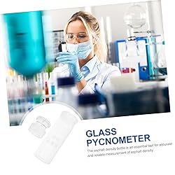 BUGUUYO Glass Pycnometer Bottle for Asphalt