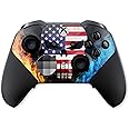 American Warrior X-box Elite Controller Series 2 Limited Edition by DreamController. Custom Elite Series 2 Controller for X-box One/Series X/S. with Advanced HydroDip Paint Technology(Not Just a Skin)