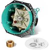 Kelmado 01850181 Universal 3/4" Shower Rough-In Valve Fit for All Hansgrohe Ibox Shower &amp; Bath Tub Systems, Thermostatic &amp; Pressure Balance Trim, Concealed Installation