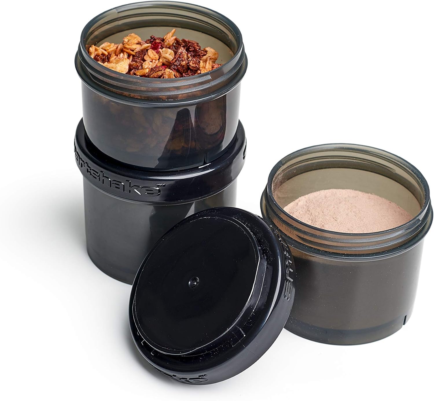 SmartShake Revive Storage, Black - 550 ml, 3 Count (Pack of 1) - Image 3