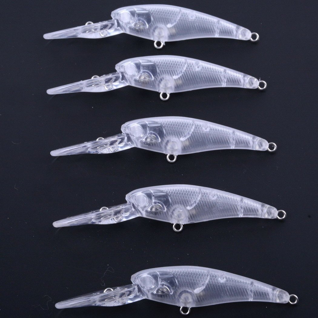 unpainted lure blanks