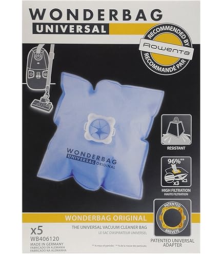 Rowenta Wonderbag WB484730 Universal Allergy Care Vacuum Cleaner