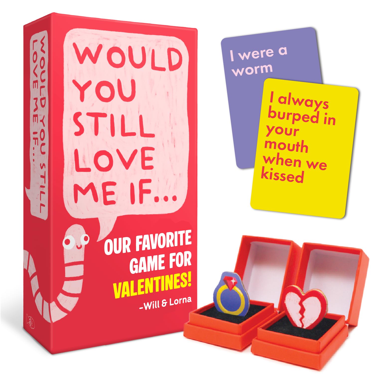 Lucky Egg Would You Still Love Me IF - Fun Valentine’s Day Game for Couples - Couples Card Game – Romantic & Hilarious Couples Games for Adults – Valentines Day Gift for Him or Her