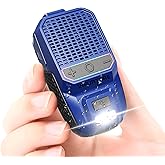 INFURTURE Clip on Speaker Wearable Bluetooth Speaker with RGB/Flashlight Shower Speake Built-in Noise Reduction Mic, Bathroom Speakers for Hands-Free Music/Calls-for Work/Riding/Outdoor, Ideal Gifts