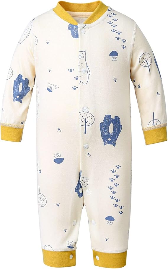 Amazon Pureborn ベビー服 長袖 春秋冬服 コットン100 ロンパース 女の子 男の子 カバーオール 可愛い襟 コート ジャケット 通販