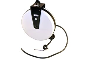 Alert Stamping 900-EPD-METAL Retracting Reel, 2 Conductor, 18 Gauge, Extends to 20 Feet