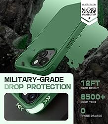Mobnano for iPhone 14 & iPhone 13, Compatible with