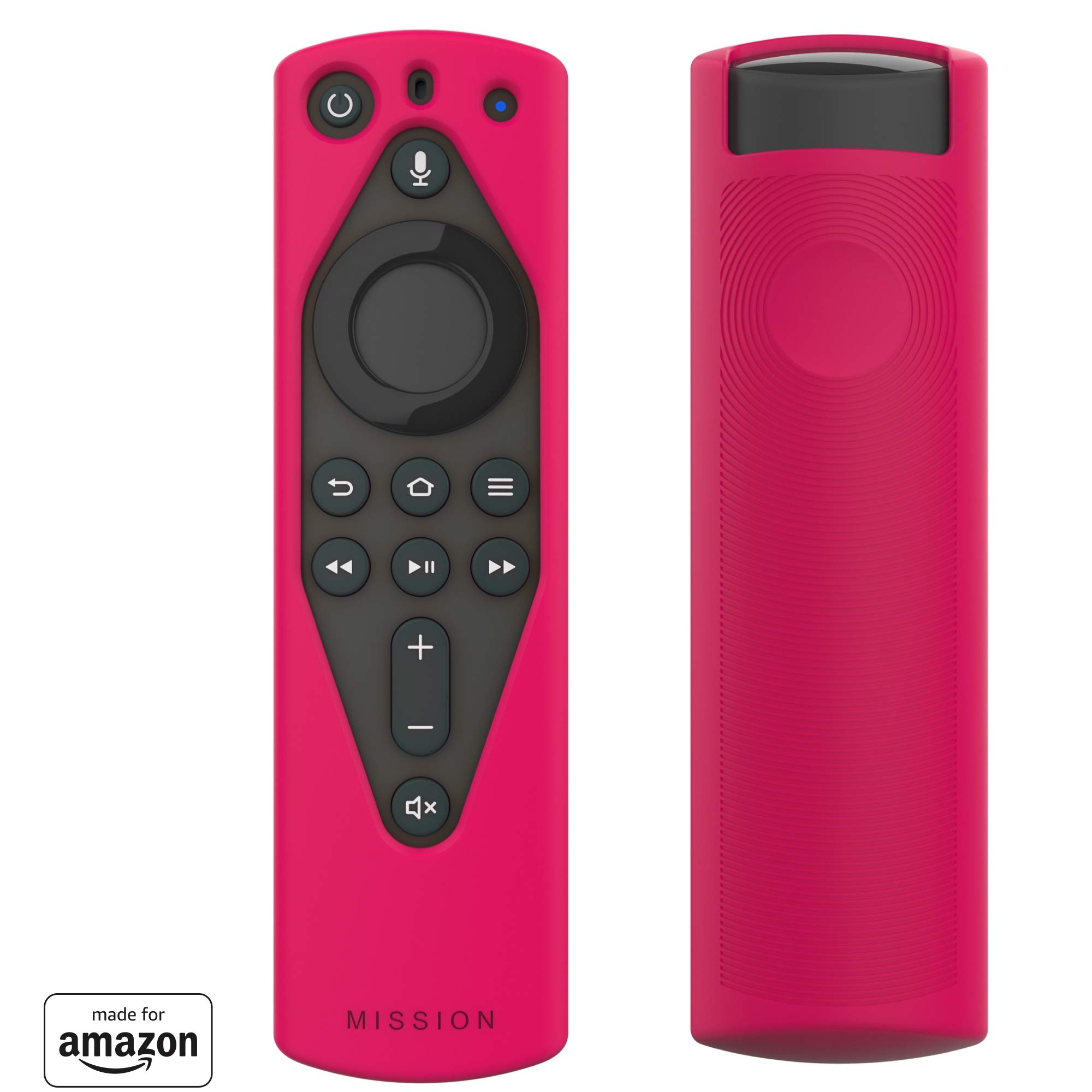 Mission Remote Case for The All-New Fire TV Voice Remote (2018 Version for Fire TV Stick 4K and Fire TV Cube) (Magic Magenta)