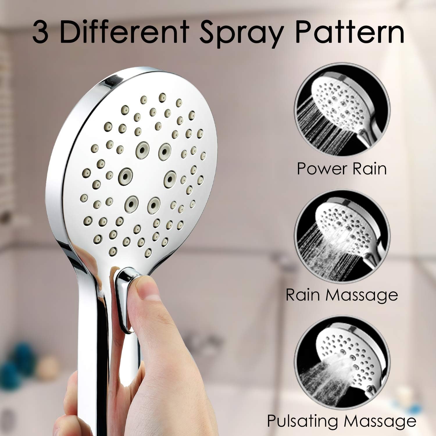 Wassersparende duschkoepfe mit timer