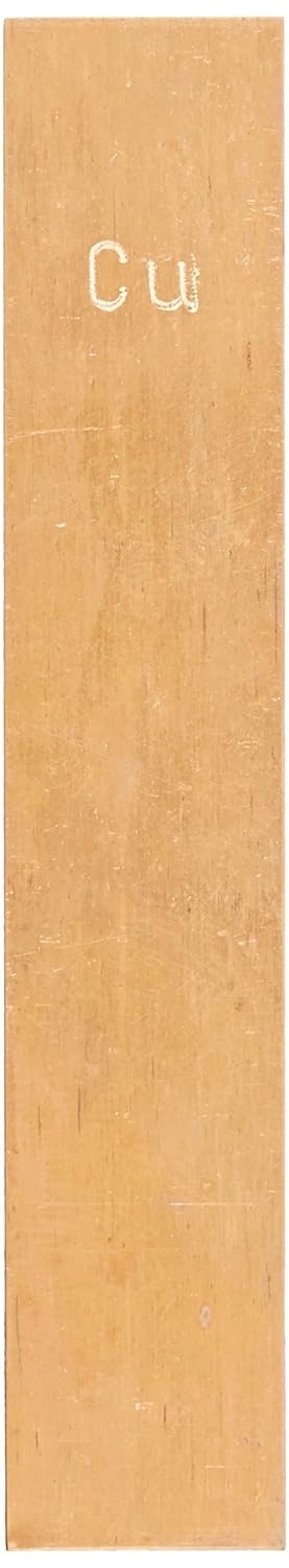 Ajax Scientific Copper Electrode Strip, 100mm Length x 19mm Width