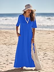 MEROKEETY Women's 2025 Spring Summer Casual Maxi