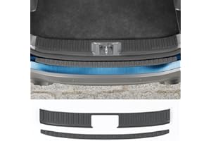 Maxzina Rear Bumper Protector Compatible with 2023-2025 Pilot TPE Rear Bumper Guard Protection Anti-Scratch Internal & Extern