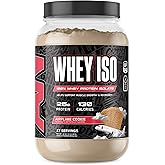 All Black Everything Whey Protein Isolate Powder | Whey Protein Isolate | 25g Protein | Low Carbs & Low Sugar | Workout Supplement for Men & Women | Airplane Cookie | 27 Servings