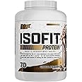 Nutrex Research IsoFit Whey Protein Powder Instantized 100% Whey Protein Isolate (70 Servings, Chocolate Shake)
