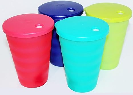 tupperware tumblers with lids