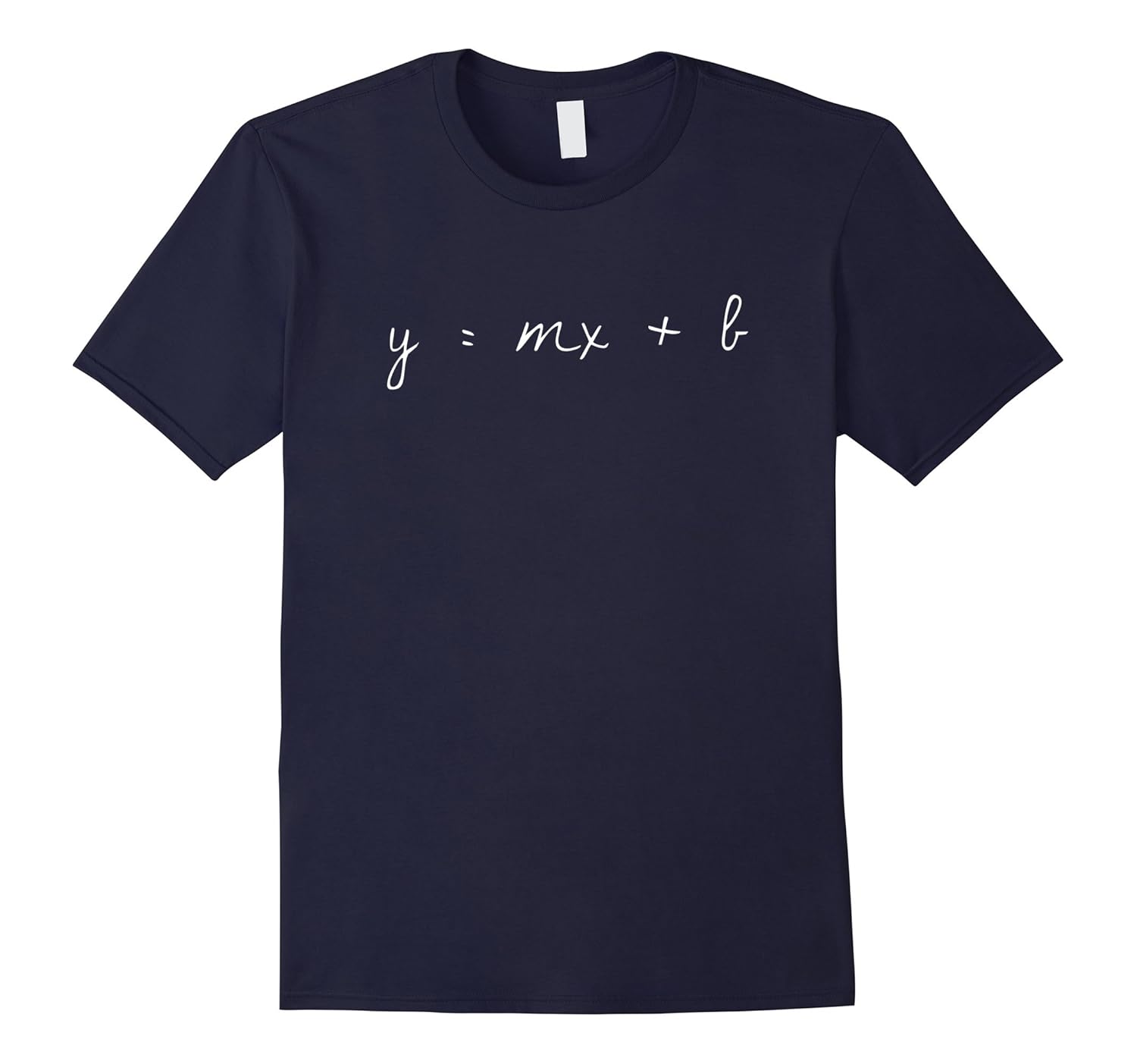 y = mx + b T-Shirt-Rose