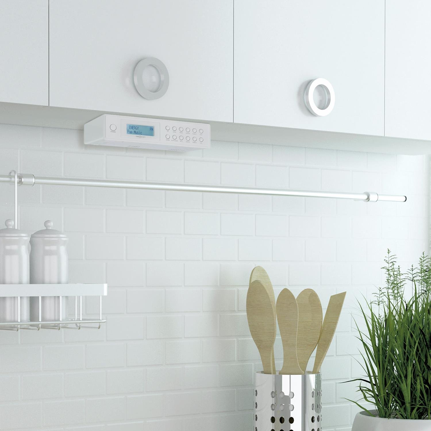 Silvercrest skr 800d1. радиочасы на кухню подвесные. подвесное радио для кухни. включи радио кухня. радиоприемник подвесной кухонный.