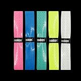 Senston PU Overgrips 5 Pack Perforated Anti Slip Tennis Badminton Squash view 4