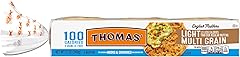 Thomas' Light Multi Grain English Muffins, 6 Count, 12 Oz Package of English Muffins