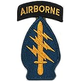 Special Forces Color Patch with Airborne Tab (EA)